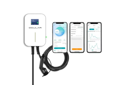 Ocular LTE Plus | 7kW | Tethered - 6m Type 2 Cable